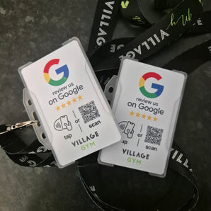 Custom Google Review NFC & QR Card