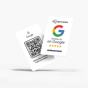 Google Review NFC & QR Card