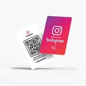 Instagram NFC & QR Cards