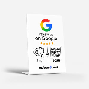 Google Review NFC & QR Stand