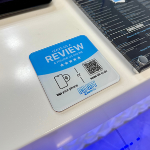 Custom All-in-One Multi Link Plate - NFC & QR Code