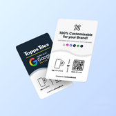 Premium Custom Review Card - NFC & QR Code