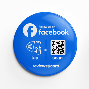 Facebook NFC & QR Tag