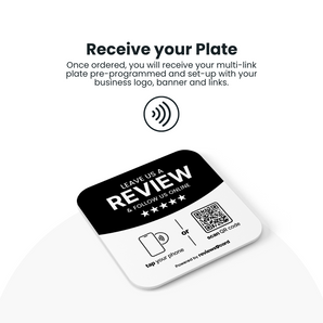 All-in-One Multi Link Plate - NFC & QR Code