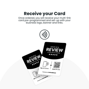 All-in-One Multi Link Card - NFC & QR Code