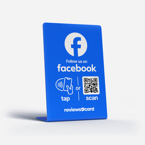 Facebook NFC & QR Stand