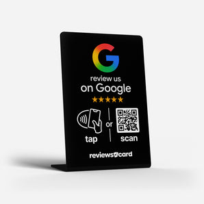 Google Review NFC & QR Stand