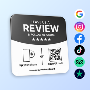 All-in-One Multi Link Plate - NFC & QR Code