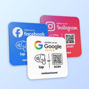 Review Plate - NFC & QR Code